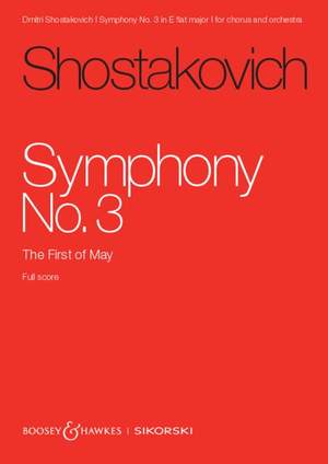 Shostakovich, D: Symphony No. 3 op. 20