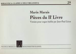 Marin Marais: Pièces du IIe livre