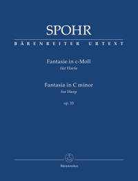 Spohr, Louis: Fantasia for Harp in C minor op. 35