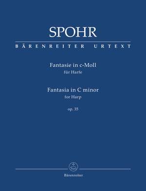 Spohr, Louis: Fantasia for Harp in C minor op. 35