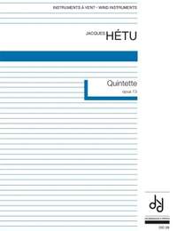 Hétu, J: Quintette, opus 13