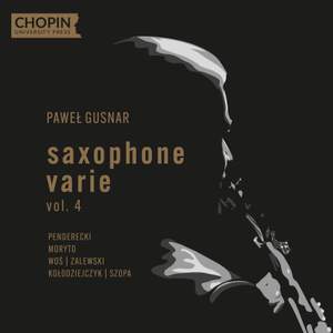 Pawel Gusnar: Saxophone Varie, Vol. 4