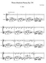 David Braid: Three Absolute Pieces, Opus 170 Product Image
