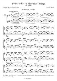 Antonello Paliotti: Four Studies in Alternate Tunings