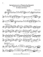 Rossini & Chopin: Variations for Oboe & Piano Product Image