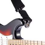 D'Addario Auto Lock Swivel Polypro Guitar Strap, Black Product Image