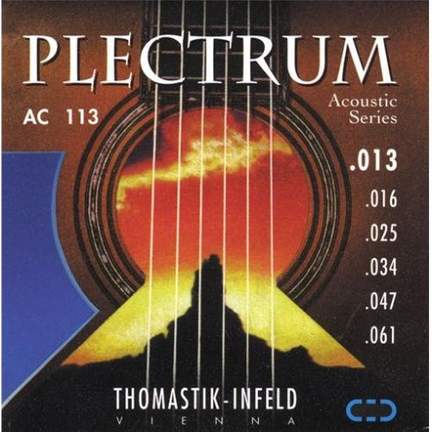 Thomastik Plectrum String SET. 13 Gauge. Tin Plated