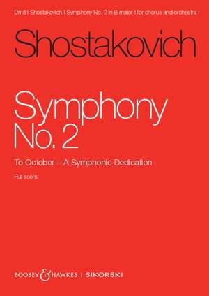 Shostakovich, D: Symphony No. 2 op. 14