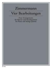 Zimmermann, Bernd Alois: 4 Arrangements