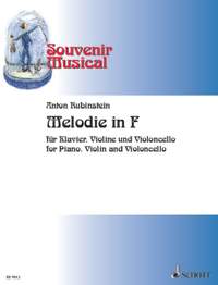Rubinstejn, Grigorjewitsch: Melody in F Heft 7 op. 3/1