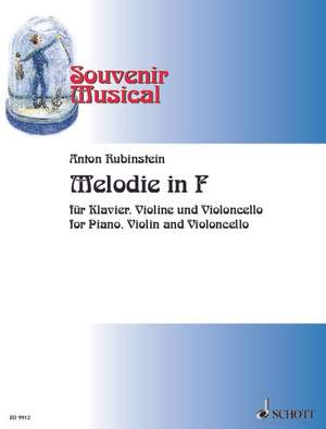 Rubinstejn, Grigorjewitsch: Melody in F Heft 7 op. 3/1