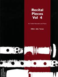 Turner: Recital Pieces for Solo Recorder Vol. 4