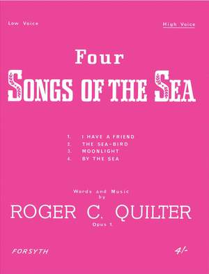 Quilter: Quilter: Four Songs of the Sea