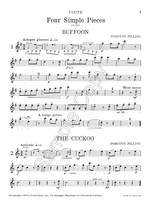 Pilling: Four Simple Pieces for Flute Product Image