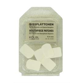 Kölbl Eb Clarinet/Soprano Saxophone Mouthpiece Patches 0.4mm (Pack of 6)