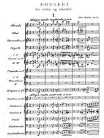 Holter, Iver: Konsert for violin og orkester Op. 22 Product Image