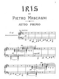 Mascagni, Pietro: Iris