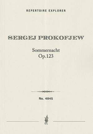 Prokofiev, Sergei: Summer Night Op. 123, Suite from the Opera 'Betrothal in a Monastery'