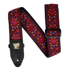 Ernie Ball Strap Jacquard Crimson Royal Bloom