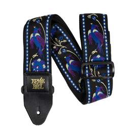 Ernie Ball Strap Jacquard Purple Pleasant Pheasant