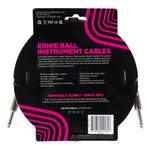 Ernie Ball 10' Braided Strt/strt Cable - Silver Fox Product Image