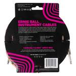 Ernie Ball 18' Braided Strt/strt Cable - Emerald Argyle Product Image