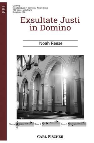 Reese, N: Exsultate Justi in Domino
