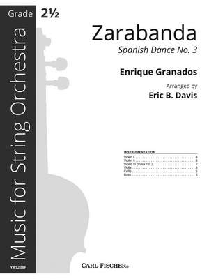 Granados i Campiña, E: Zarabanda
