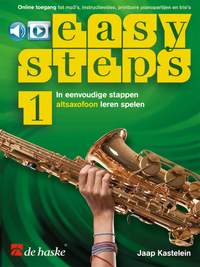 Jaap Kastelein: Easy Steps 1 altsaxofoon