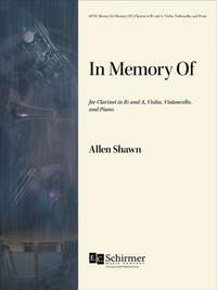 Allen Shawn: In Memory Of