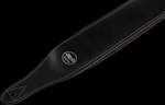 BL-50 Leather Bass Guitar Strap - Black Product Image