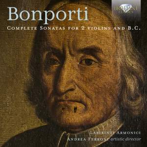 Bonporti: Complete Sonatas For 2 Violins and B.c.