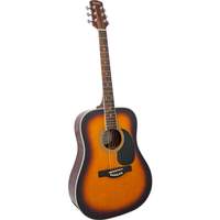 Adam Black Acoustic Guitar S-2 Brown Sunburst