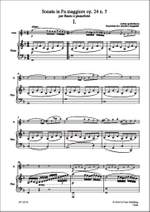 Ludwig van Beethoven: Sonata No. 5 Op. 24 in F Major Product Image