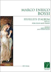 Marco Enrico Bossi: Feuillet d'album Op. 111