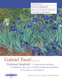 Gabriel Fauré Centenary Songbook