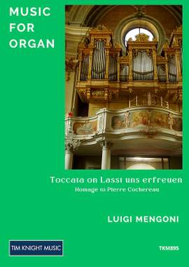 Luigi Mengoni: Toccata on Lasst uns erfreuen