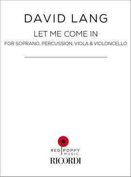 David Lang: Let Me Come In