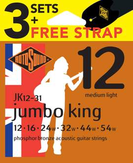 Rotosound - Jumbo King (3 Set Pack)