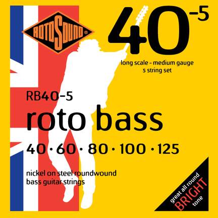 Roto Bass Nickel 5-String Medium