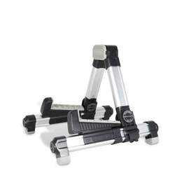 Rotosound foldable ukulele stand in silver