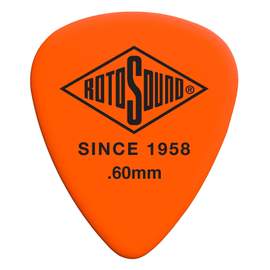 Rotosound Tortrix picks .60mm. 50 pack