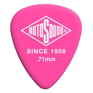 Rotosound Delrin picks .71mm. 50 pack