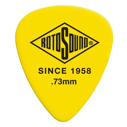 Rotosound Tortrix picks .73mm. 50 pack