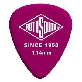 Rotosound Delrin picks 1.14mm. 50 pack