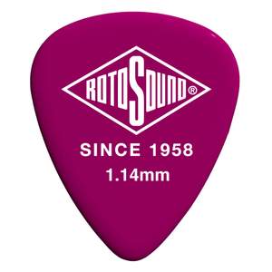 Rotosound Delrin picks 1.14mm. 50 pack