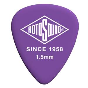 Rotosound Delrin picks 1.50mm. 50 pack