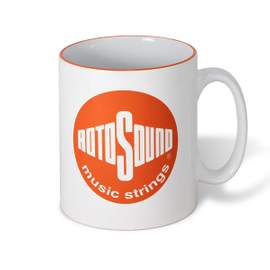 Rotosound mug with vintage logo
