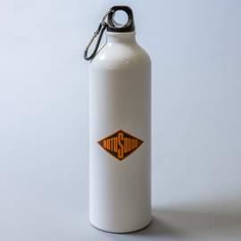 Rotosound Logo Water Bottle in White