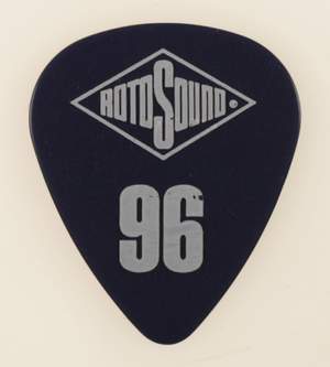 Rotosound Classic 0.96mm PVC Opaque Plectrum (Pack of 6)